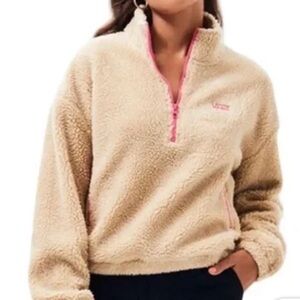 VANS Sherpa Half Zip Pullover Jacket